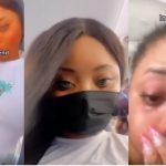 Lady travels to pay her boyfriend a surprise visit but it ends in premium tears