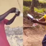 Heartwarming moment lady surprised her mum with cash, new phone after receiving salary (Video)