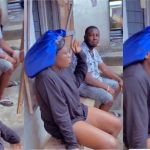 Woman publicly humiliated for stealing panties, see the explanation she gave that angered those who caught her