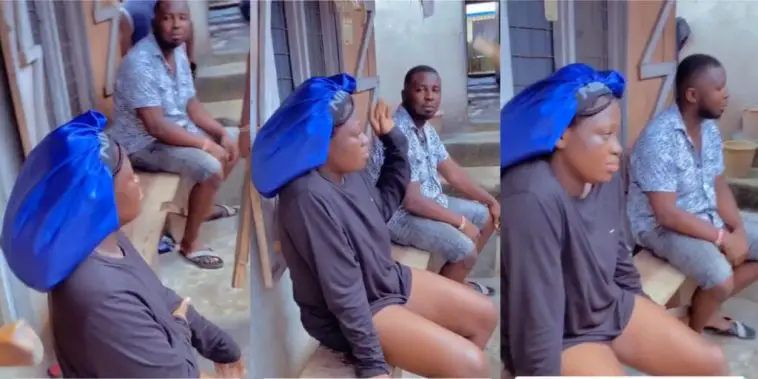 Woman publicly humiliated for stealing panties, see the explanation she gave that angered those who caught her