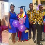 Single mother who hawked to train herself in school graduates with first class