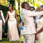 32-year-old Kenyan gospel musician weds his 51-year-old girlfriend (photos)