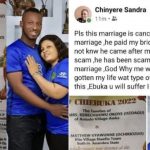 Woman ends her marriage just days after tying the knot with young lover