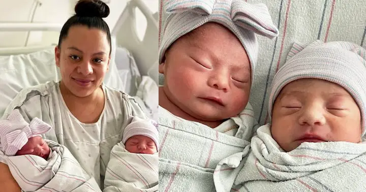 Rare twins make history with their birth, one was born in 2021 & the other 2022