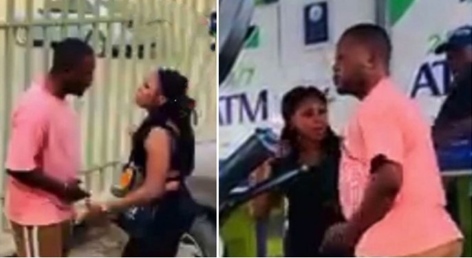 Lady publicly humiliates client who failed to pay her after 3-day marathon service delivery (Video)