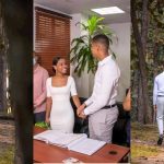 Couple go viral after inviting only 2 guests to their wedding (PHOTOS)