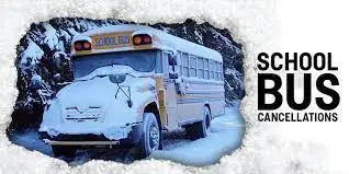 School bus cancellations in Canada 2022