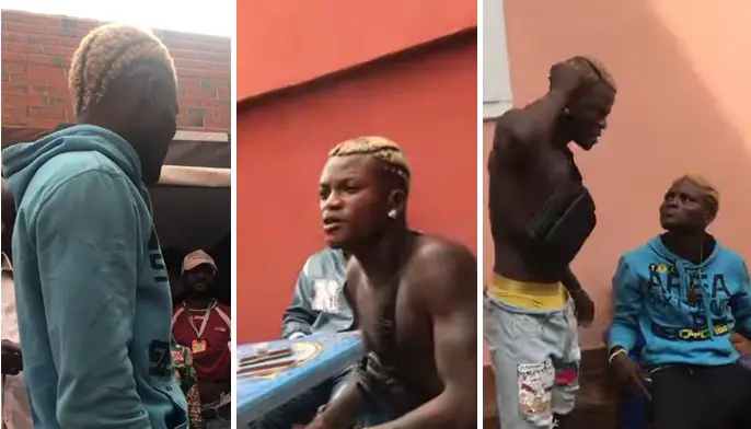 ”Impersonators are giving me big problem online” – Singer Portable cries out after catching ‘fake Portable’ [Watch Video]