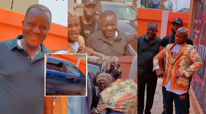 Singer, Portable purchases new car for his father (Video)