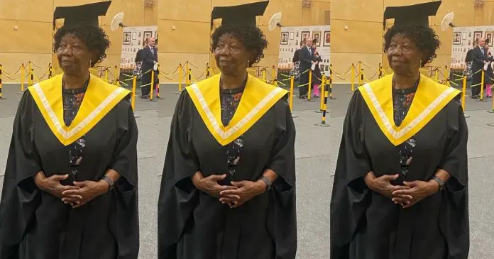 Reactions As 80-Year-Old Grandmother Bags Master of Business Degree