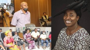 Osinachi: Police Parade Husband Before Kids, Relations (Pictures)