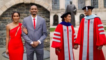 Husband and wife graduate from medical school same day