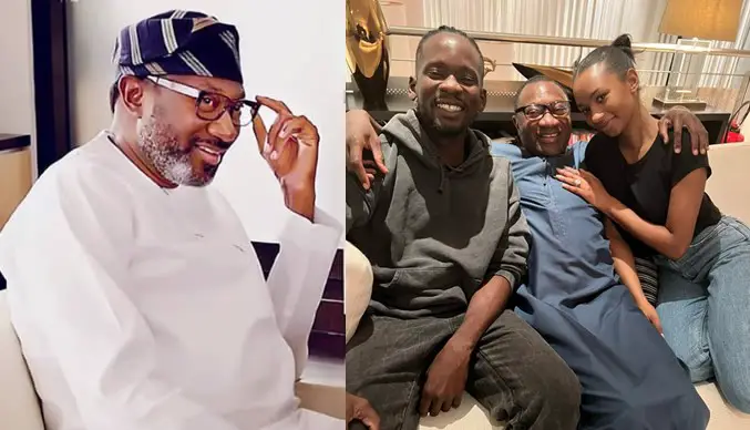 femi otedola welcomes mr