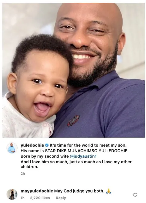 yul edochie first wife son