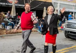 Chuck Edwards and his wife, Teresa Wilson Edwards