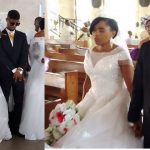 Visually impaired lovers wed