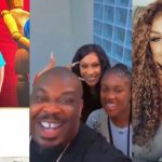 Don Jazzy Beams With Smile As He Reunites With Ex-Wife, Michelle Jackson, After 19 Years