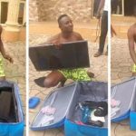 Guest caught leaving with hotel’s Plasma TV inside his box