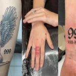 999 tattoo