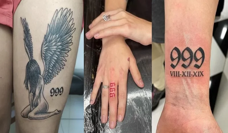 999 tattoo