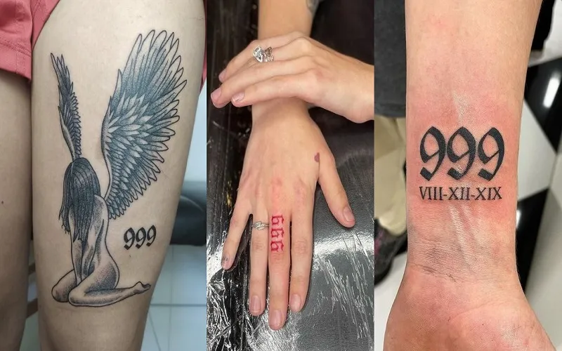 999 tattoo