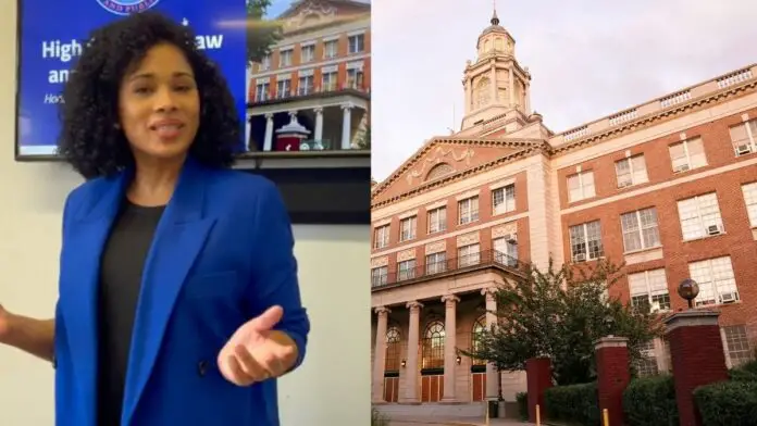 Principal Paula Lev: Why New York City's High School for Law principal has been accused of wanting to oust white teachers 2 Principal Paula Lev