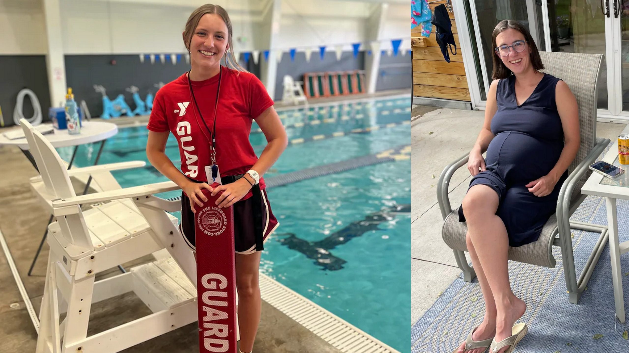 Natalie Lucas: How an 18-year-old Colorado lifeguard helped deliver a baby after 29-year-old woman's waters broke while she was swimming 2 Natalie Lucas