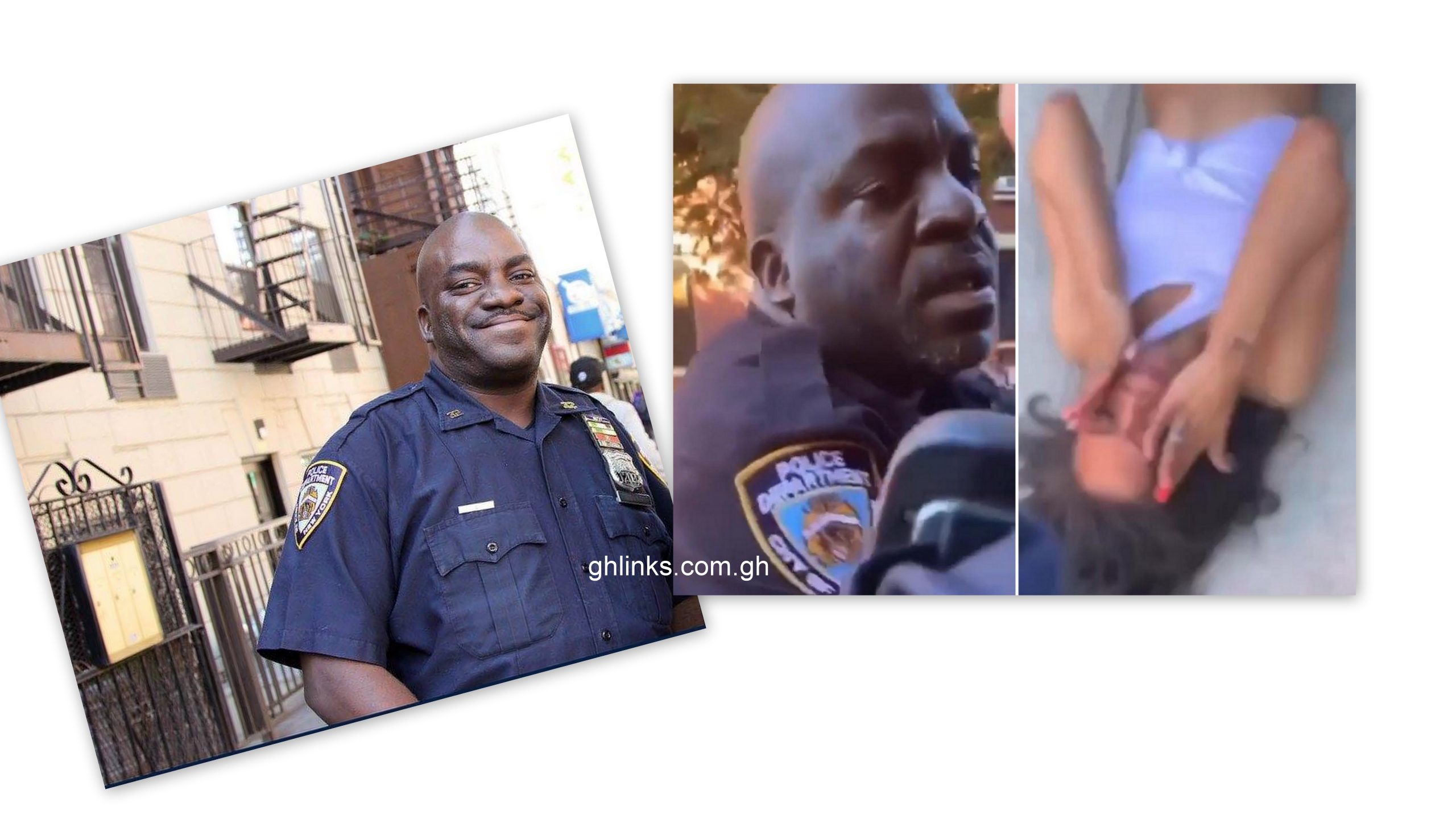 Tamani Crum: NYPD officer slaps woman in the face after they exchanged shoves in Harlem 2 Kendo Kinsey
