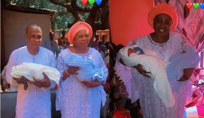 Pastor, wife welcome set of twins after 13 years of marriage