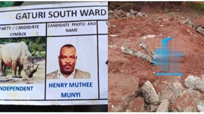 kenyan politician takes back water tank