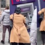 nigerian lady damage atm in uk