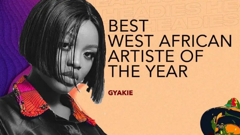 Gyakie wins Best West African Act Headies