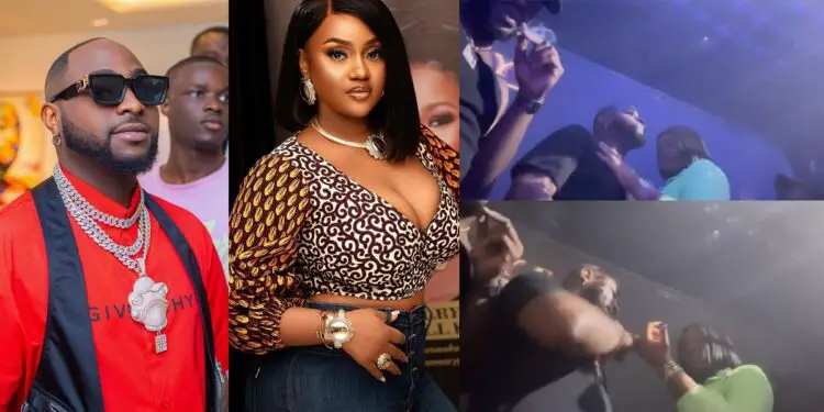 Davido shares loved up video with Chioma (WATCH)