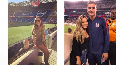 Elise Hansen: Aaron Long's wife