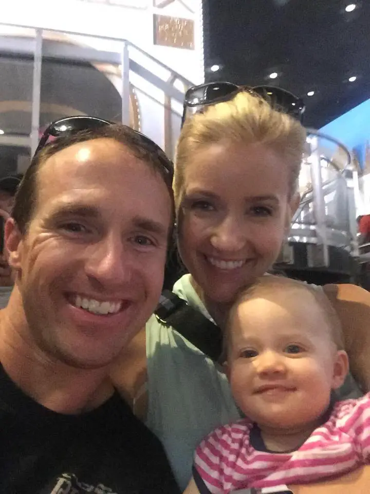Drew is married to his longtime sweetheart Brittany Brees