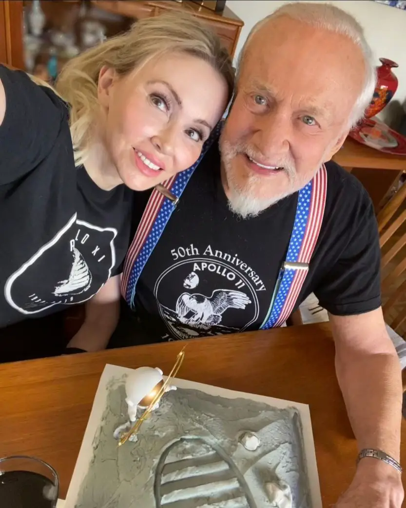 Anca Faur & Buzz Aldrin