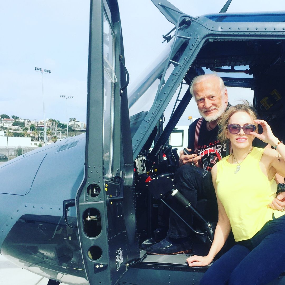 5 times Anca Faur & Buzz Aldrin were spotted together 3 Anca Faur & Buzz Aldrin