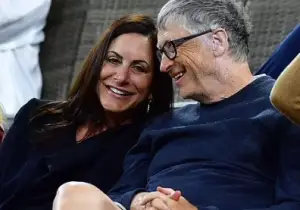 Paula Hurd with Bill Gate 2023