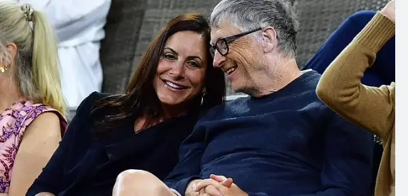 Paula Hurd with Bill Gate 2023