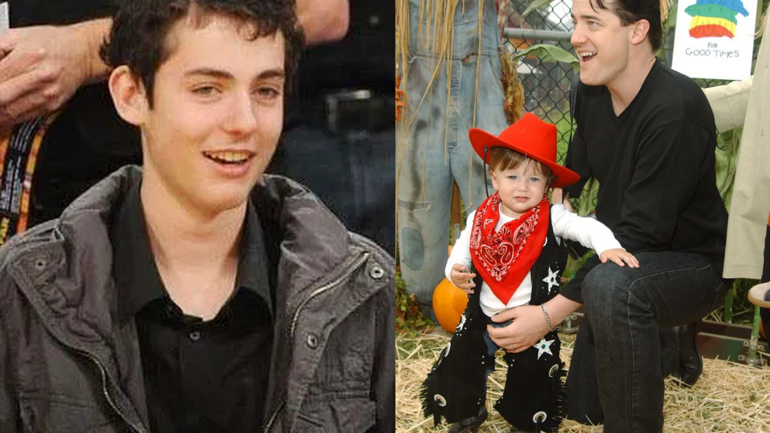 Holden Fletcher Fraser is Brendan Fraser 2nd son »