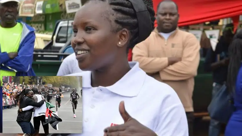 Grace Sugutt is Eliud Kipchoge's wife