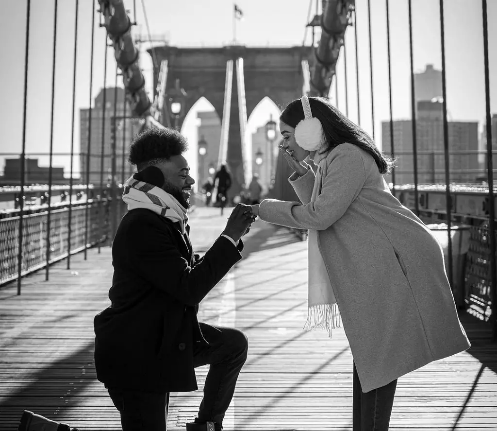 Rebecca Cruz is Aljamain Sterling soon-to-be wife - Here is what we know 3 When Aljamain Sterling proposed to his fiance Rebecca in 2021