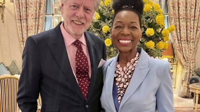 Floella Benjamin husband is Keith Taylor
