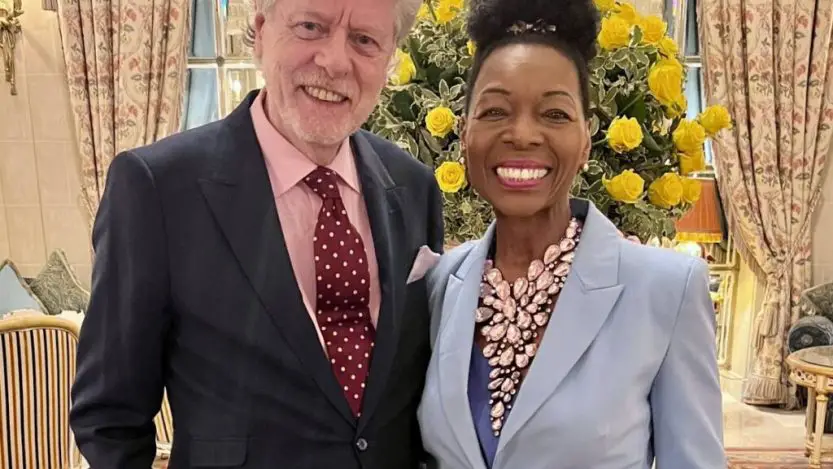 Floella Benjamin husband is Keith Taylor