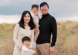 William Cho, Cindy, Kyu Cho family