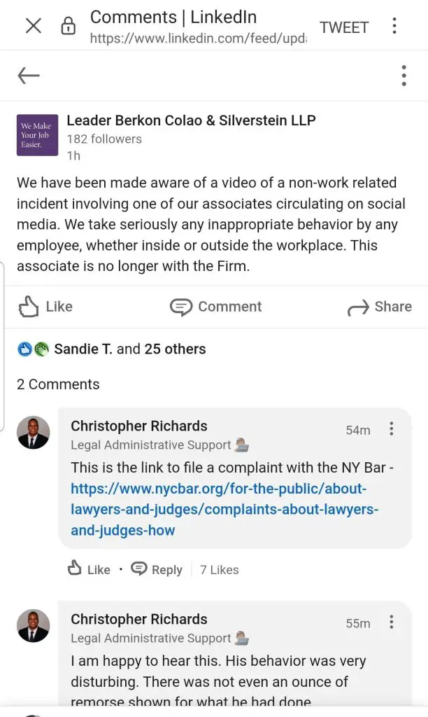 Anthony Orlich fired Lawyer fired from law firm after pulling off a