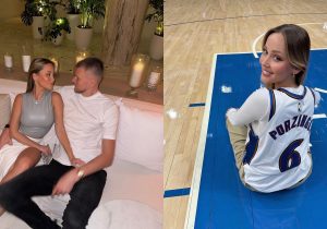 Laura Vizla is Kristaps Porzingis girlfriend