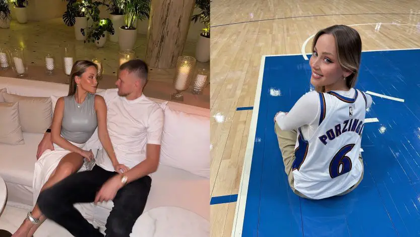 Laura Vizla is Kristaps Porzingis girlfriend