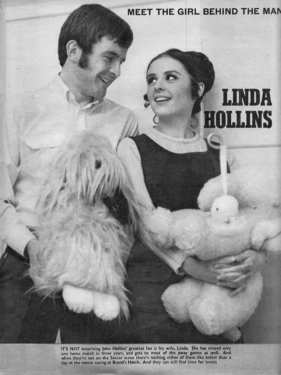 Linda Hollins is John Hollins wife