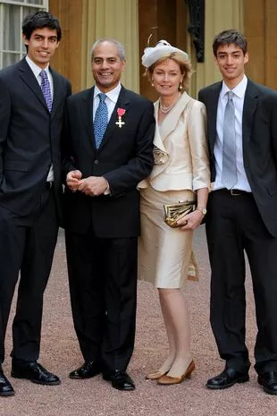 George Alagiah wife, Frances Robathan